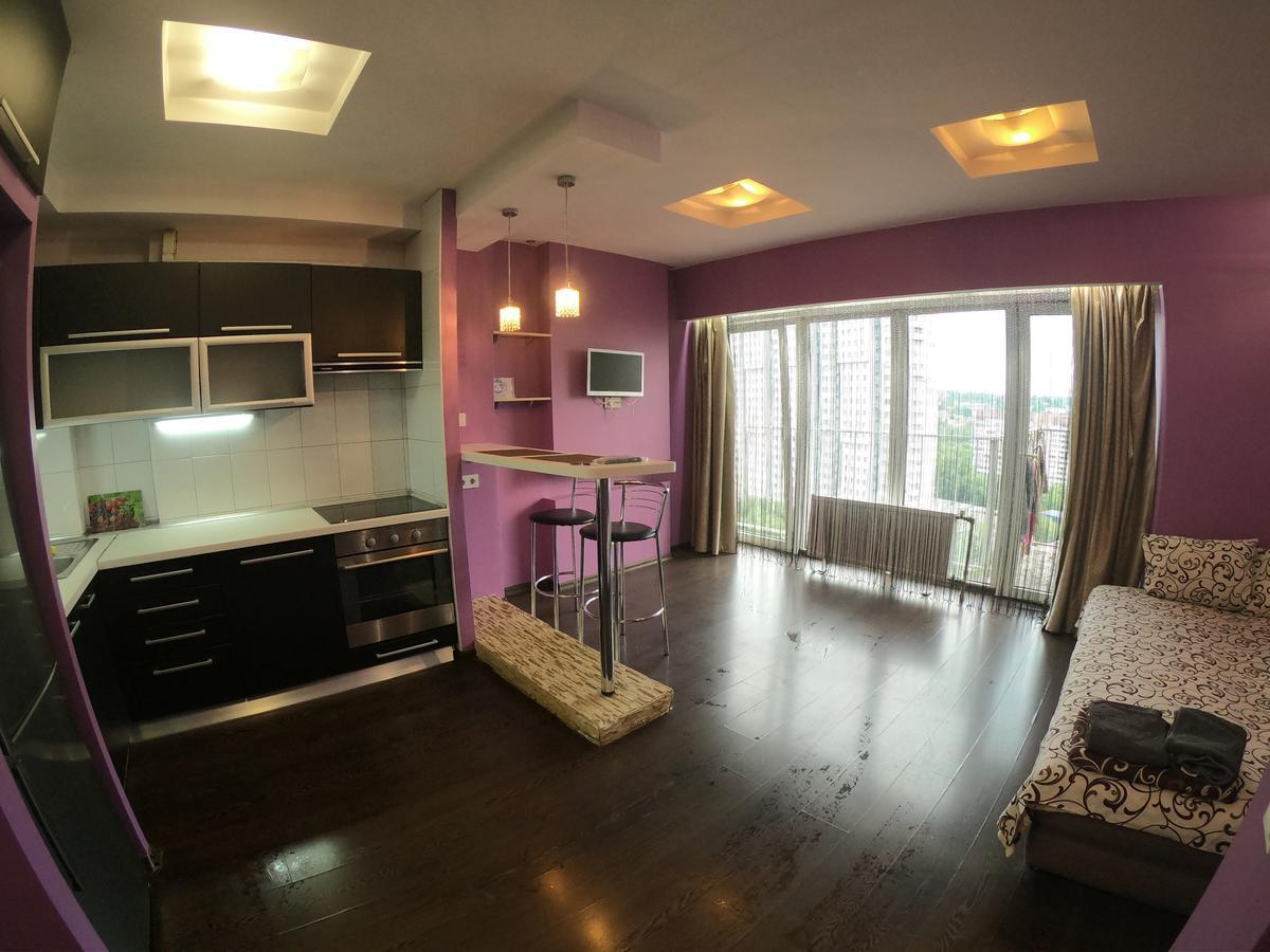 Lux Apartment On Kirova 27D View 15 Floor ドニプロペトロウシク エクステリア 写真