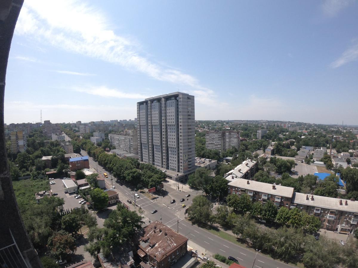 Lux Apartment On Kirova 27D View 15 Floor ドニプロペトロウシク エクステリア 写真